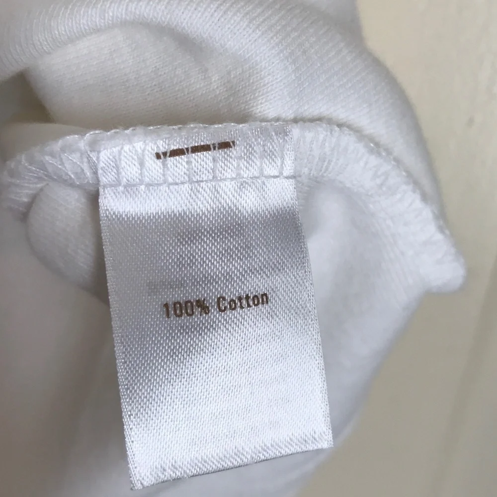 CASLON WHITE COTTON TEE SHIRT NWOT - Picture 4 of 5